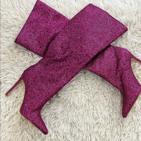 BILLINI EMMALINE MAGENTA RHINESTONE - Picture 2 of 8